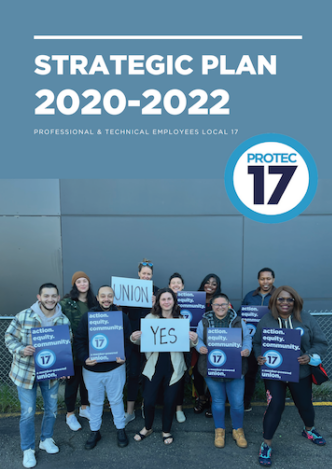 This is an image of the cover of the PROTEC17 2020-2022 Strategic Planning Report. 