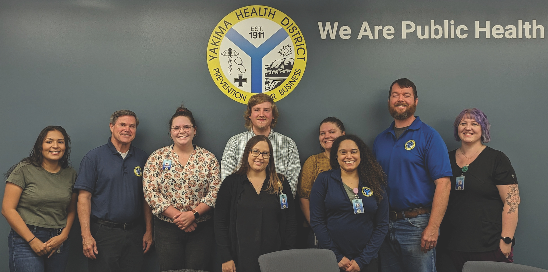 Members of the PROTEC17 Yakima Health District Chapter