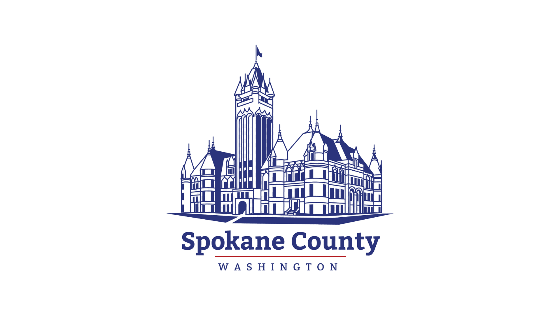 The Spokane County logo.