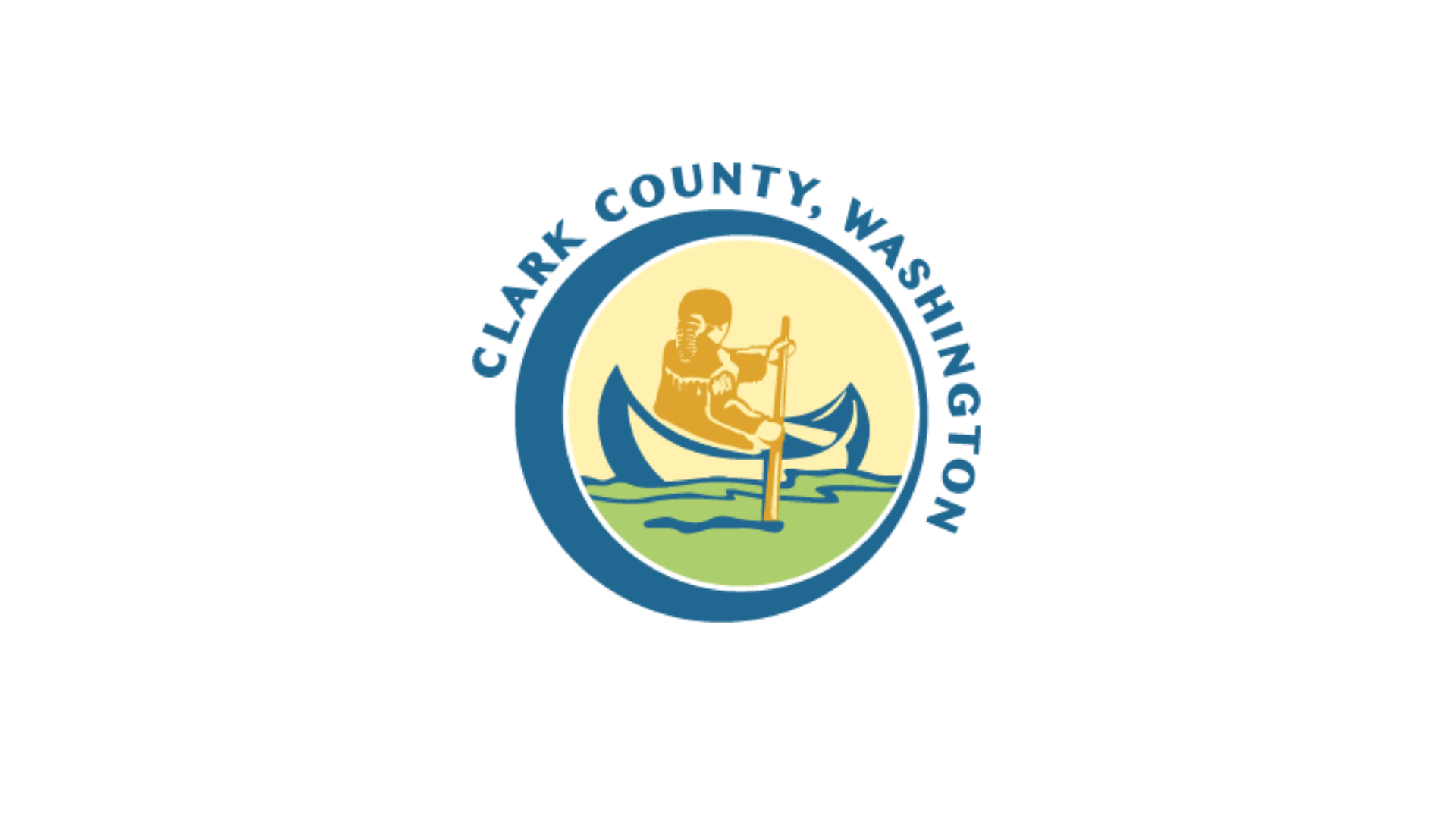 Clark County logo.